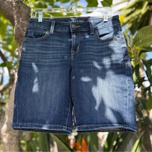 Maurice’s Mid-Rise Bermuda Denim Shorts